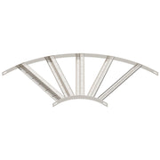 OBO Bettermann - Bogen für Kabelleiter Bogen 90° SLZB L 90 600 A4 mit Z-Sprosse