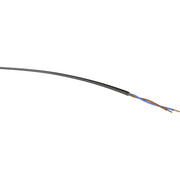 Energiekabel < 1 kV, für ortsveränderlichen Einsatz H05VV-F 2x1,5 sw Eca Tr500 H05VV-F 2x1,5 sw Eca PVC-Schlauchleitung − 500 Meter