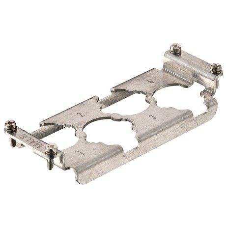 Harting - Befestigungselement für Industriesteckverbinder Halterahmen Stifteinsätze 09110009925 4x Han HC Modular250
