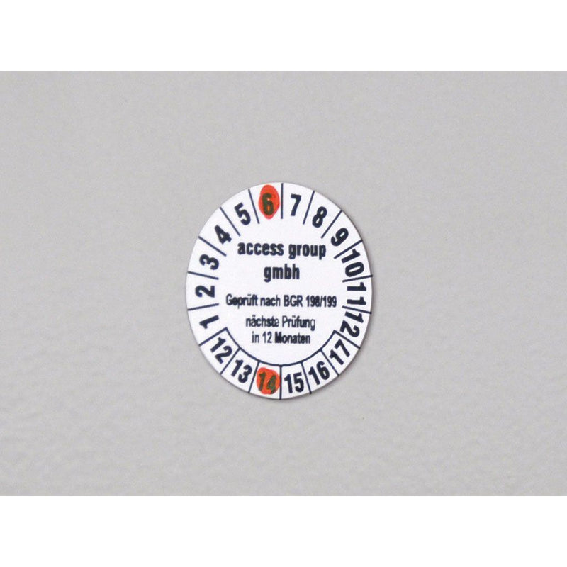 Cembre - Kennzeichnungsmaterial 990858 MG-SIGNS-A PVC Ø 40 990858 MM ROT − 200 Stück