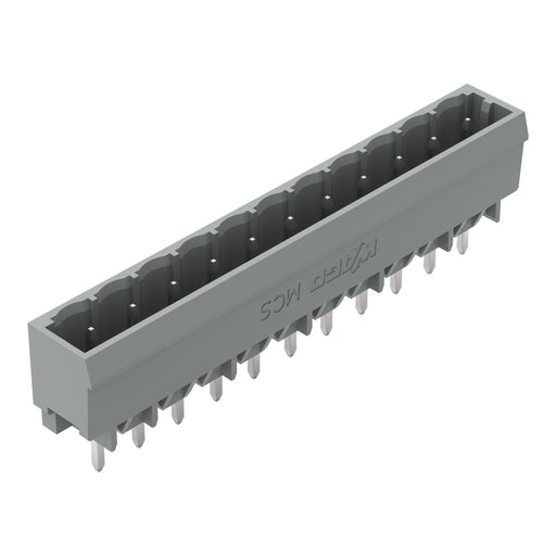 WAGO - Leiterplattensteckverbinder THT-Stiftleiste Lötstift 231-141/001-000 1,0x1,0,gerade,grau − 100 Stück