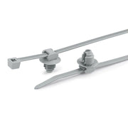HellermannTyton - Kabelbinder Befestigungsbinder 156-00235(1000) grau − 1000 Stück