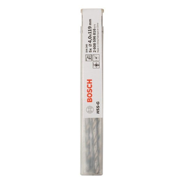 Bosch - Bohrer PRO Metal HSS-G 2608596816 Spiralbohrer 4 x 78