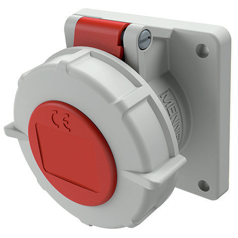 Mennekes - CEE-Anbausteckdose (IEC 60309) Anbaudose TwinCONTACT 1709 16A3p9h400V, IP67