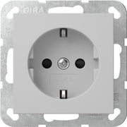 Gira - Steckdose SCHUKO-Steckd. SH o.Kr.SRK 4383015 55 Grau m