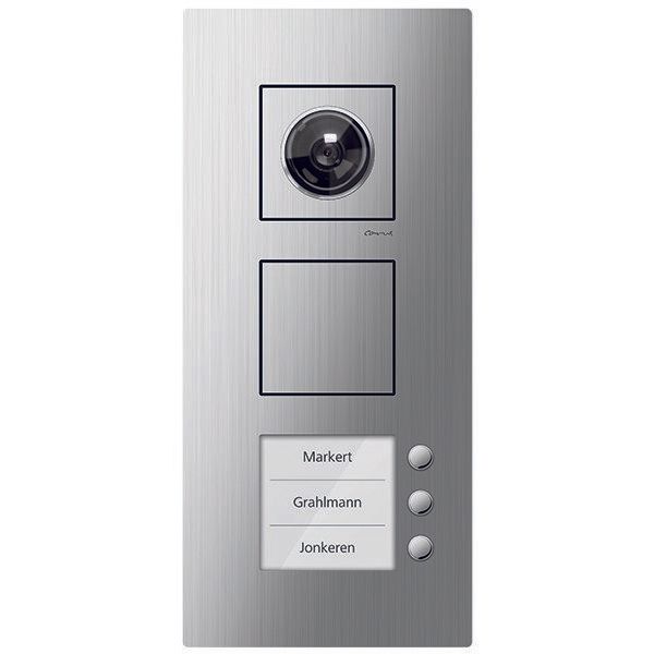 TCS Tür Control - Türstation für Türkommunikation Video Außenstation CAE2103-0150 3 Tasten, re, AP si
