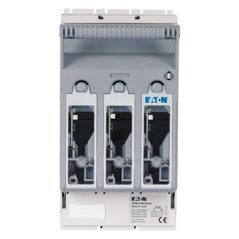 Eaton - Sicherungslasttrennschalter NH-Trenner Flachanschluss XNH00-FCL-S160 3p Sammelschiene NH0