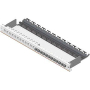 Aginode - Patchpanel Kupfer Patch-Panel o.Schublade N521.661 24f. leer, m.Clip-On