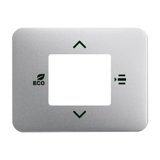 Busch-Jaeger - Einsatz/Abdeckung für Kommunikationstechnik Zentralscheibe titan 6109/03-266 KNX Tasterankopplung