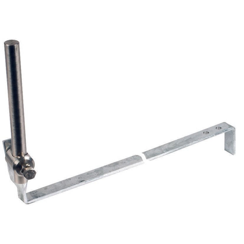 DEHN - Stangenhalter für Blitzschutz Stangenhalter m.Strebe SHBB16L475WSV2ASTTZN L 475mm St/tZn
