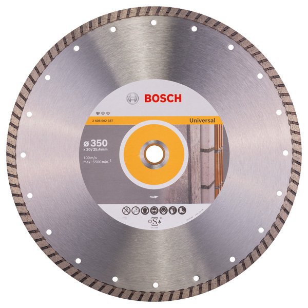 Bosch - Trenn-/Schleifscheibe Diamanttrennscheibe 2608602587 Standard for
