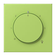 Jung - Abdeckung/Bedienelement für Installationsschalterprogramme Abdeckung für Thermostat LC 1749 BF 221 vert clair (32052)