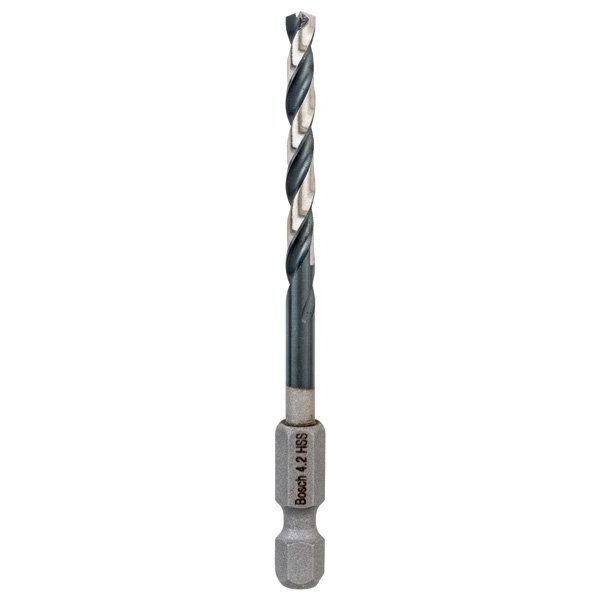 Bosch - Bohrer HSS-Hex-Schaft 2608577054 Spiralbohrer 4,2 mm