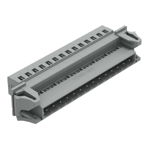 WAGO - Kabelsteckverbinder für Leiterplattensteckverbinder 1-Leiter-Stiftleiste 231-614/114-000 CAGECLAMP,2,5mm²,gr − 25 Stück