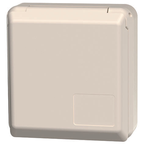 Mennekes - CEE-Steckdose (IEC 60309) Schuko-Anbaudose Cepex 4971 16A,2p+E,230V,IP44