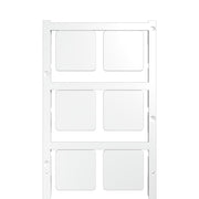 Weidmüller - Kennzeichnungsmaterial Gerätemarkierer SM 27x27 K WS NEUTR. − 60 Stück