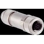 Sick - Rundsteckverbinder, feldkonfektionierbar (Industriesteckverbinder) Konfektion. Steckverbinder DOS-1208-GA01