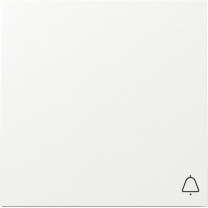 Gira - Abdeckung/Bedienelement für Installationsschalterprogramme Wippe Symb. Klingel 328670 Schalter Reinweiß
