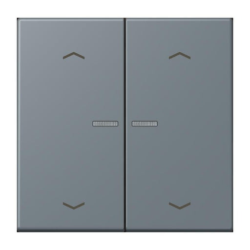Jung - Bedienelement intelligent Taster mit Pfeilsymbolen BT LC 17102 P 251 gris 59