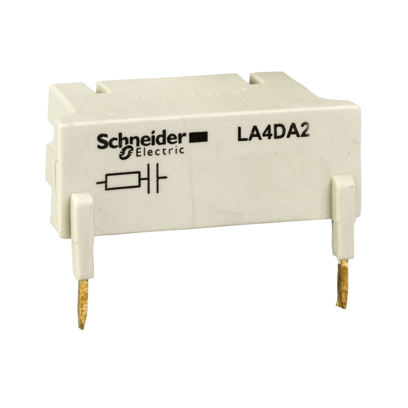 Schneider Electric - Baustein für Schutzbeschaltung Überspannungsbegrenzer LA4DA2U RC 110-240VAC
