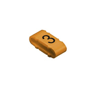 Weidmüller - Kabelmarkierungssystem Kabelmarkierer CLI M 2-4 OR/SW 3 MP 4x11,3mm,orange − 100 Stück
