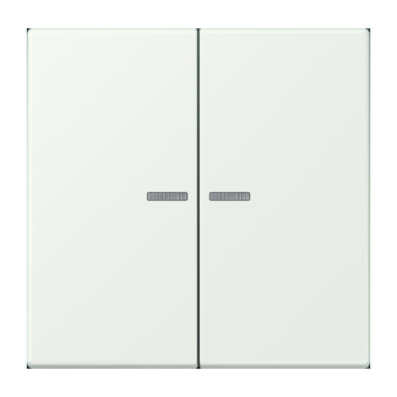 Jung - Bedienelement intelligent Taster 2fach BT LC 17102 210 outremer gris