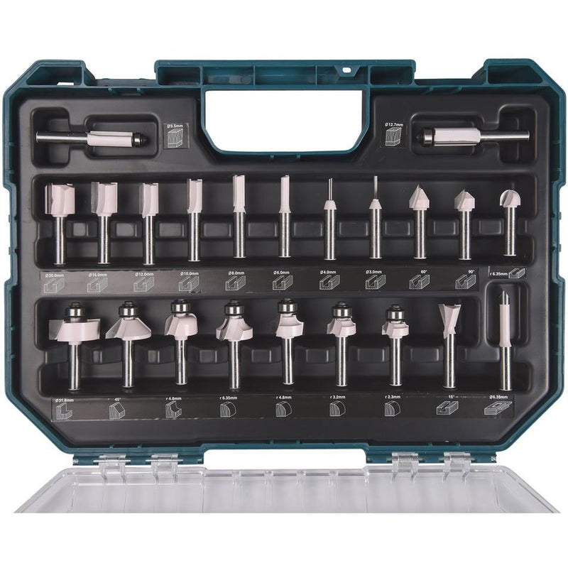 Makita - Fräserset Fräser-Set D-74778 8mm 22Stk