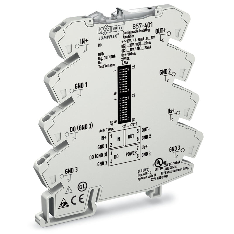 WAGO - Trennverstärker 857-401 konfigurierbar