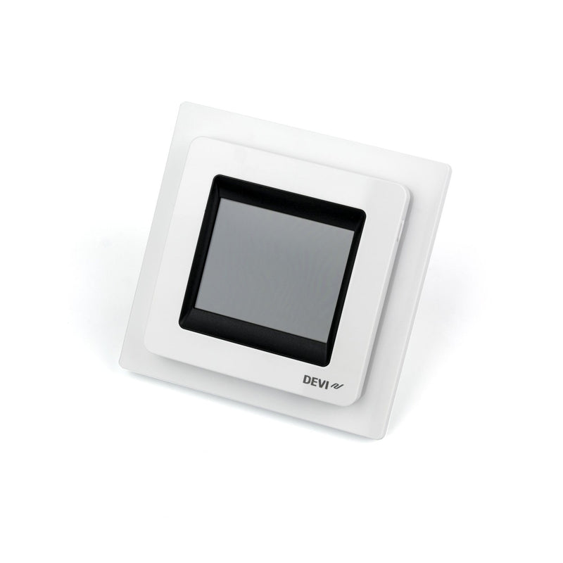 Danfoss - Raumthermostat/Uhrenthermostat Uhrenthermostat DEVIreg Touch rws Touch-Display, 16A
