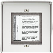 Legrand (BT) - Aufputzgehäuse für Unterputzgerät AP-Kasten 350612 Allwhite, 1 Modul