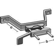 Televes - Antennenhalterung Mauerhaltung MAHA60100 bis 60 mm/WA:100 mm
