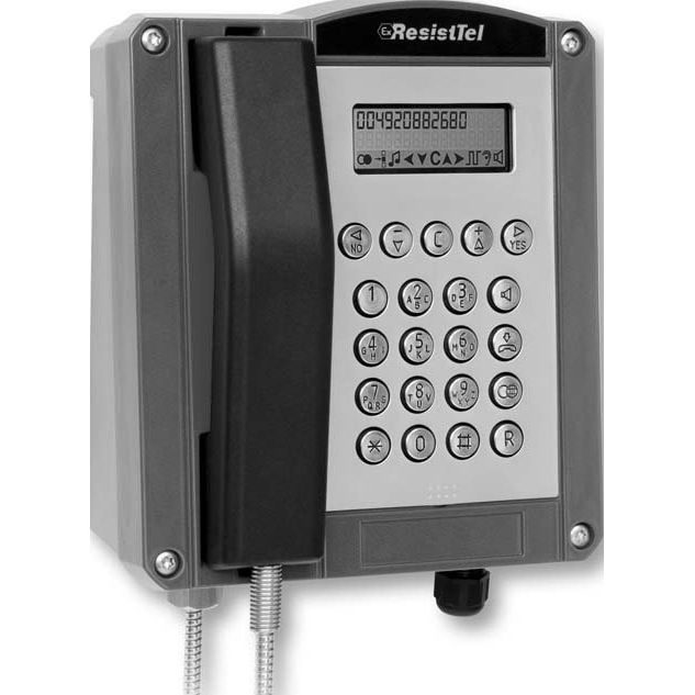 FHF Funke+Huster - Explosionsgeschütztes Telefon Ex-Telefon ExResistTel rot rot