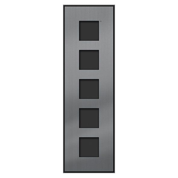 TCS Tür Control - Montageelement für Türstation Inputzmontageset ZAU2052-0030 5 AMI-Modul, 1-spal