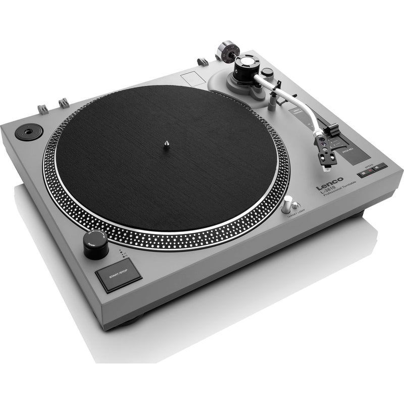LENCO - Schallplattenspieler Plattenspieler L-3810GY USB,Direktantrieb