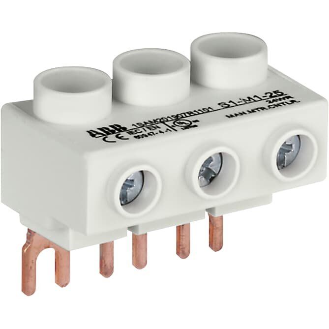 ABB Stotz S&J - Hauptleitungsklemme 3Ph.-Einspeiseblock S1-M1-25