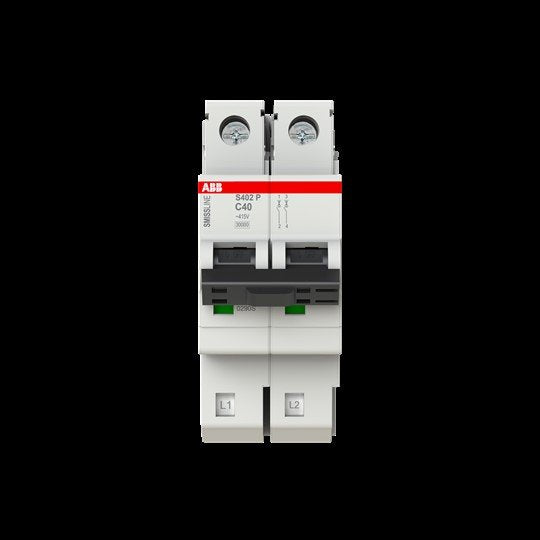 ABB Stotz S&J - Leitungsschutzschalter Leitungsschutzschalt S402P-C40 − 5 Stück