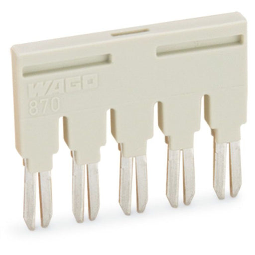 WAGO - Querverbinder/Brücker für Reihenklemme Kammbrücker 870-405 5-fach, lgr