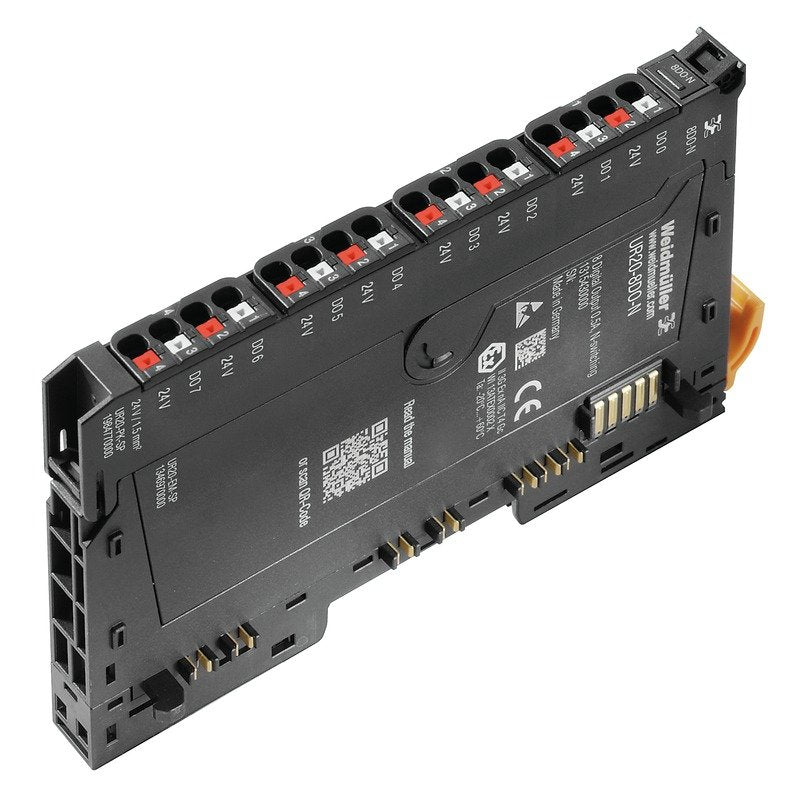 Weidmüller - Feldbus, Dez. Peripherie - Digitales Ein-/Ausgangs-Modul Remote-IO-Modul UR20-8DO-N IP20, Digitalsignale