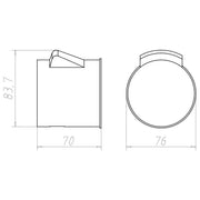 Kaiser - Zubehör/Ersatzteile für Dose/Gehäuse für Montage in der Wand/Decke ThermoX LED 9320-10