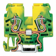 WAGO - Schutzleiter-Reihenklemme Schutzleiterklemme 870-917 0,08-2,5/4qmm gn/ge