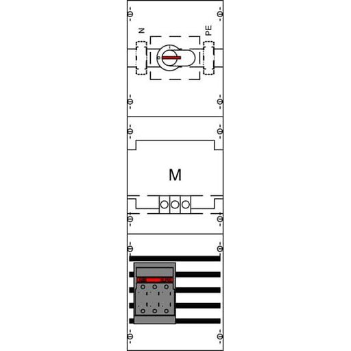 Striebel&John - Zählerfeld Wandlerfeld komplett KA4045 H2/B1
