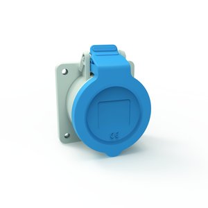 Bals Elektrotech - CEE-Anbausteckdose (IEC 60309) Anbausteckdose gerade 136981 16A 3p 400V 9h IP54 − 10 Stück