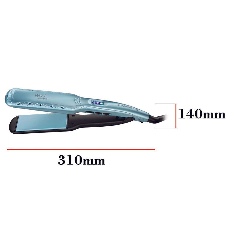 Remington - Haartrockner/Haarstyler Haarglätter S7350 Wet2Straight Breiter Glätter − 6 Stück