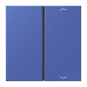 Jung - Abdeckung/Bedienelement für Installationsschalterprogramme Taste 1fach m. Pfeilsymb. LC 401 TSAP 206 bleu outremer 31