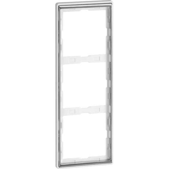 Peha - Abdeckrahmen Rahmen 3-fach rws/gold D 95.573.02.61 waage/senkrecht