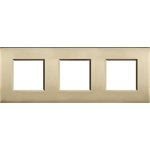Legrand (BT) - Abdeckrahmen Air Europe Rahmen 3-fach LNE4802M3OF gold