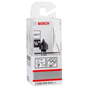 Bosch - Fräser PRO V-Nutfräser, 90° 2608628415 x 1/2, Schaft 1/4
