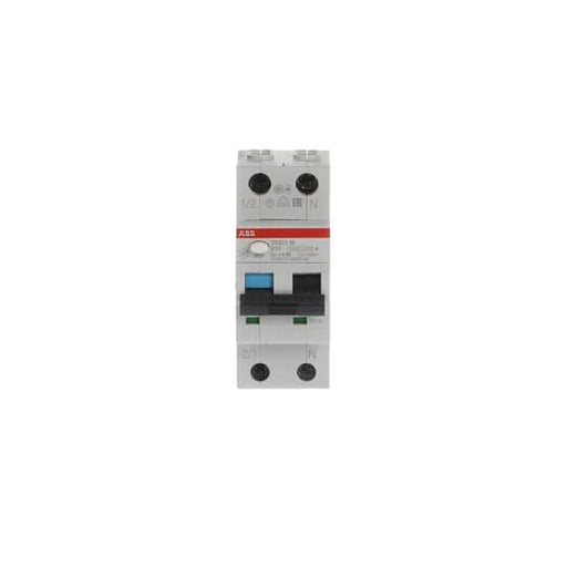ABB Stotz S&J - Kombination FI-Schalter/Leitungsschutzschalter FI/LS-Schalter DS201MA-C10/0,3 10kA, 1p+N