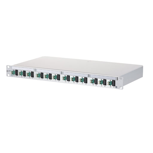 Metz Connect - Patchpanel LWL LWL-Patchfeld OpDAT PF 1502057712-E 12xLC-D OM3 bestückt