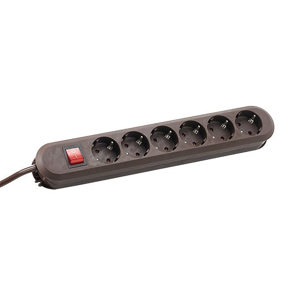 Bachmann - Mehrfachsteckdose Tischsteckdose 6f. 381.450K 1,50m br